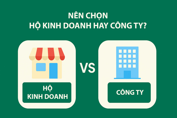 So sánh Quy định pháp luật giữa Hộ kinh doanh và Doanh nghiệp