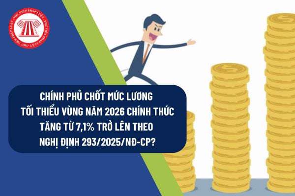 Ngày 10 tháng 11 năm 2025 Chính phủ ban hành Nghị định số: 293/2025/NĐ-CP quy định mức lương tối thiểu đối với người lao động làm việc theo hợp đồng lao động, có hiệu lực thi hành từ ngày 01 tháng 01 năm 2026