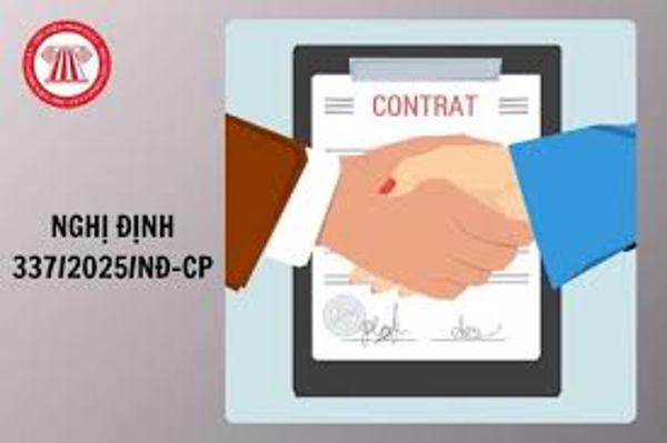Nghị định số: 337/2025/NĐ-CP ngày 24/12/2025 của Chính phủ Quy định về hợp đồng lao động điện tử